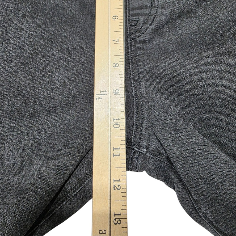 SPANX Black Distressed Ponte Knit‎ Jeans Jeggings Pants Womens Size L - Picture 7 of 9